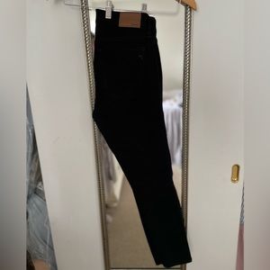 Madewell 9 inch High Rise Skinny; Petite; Black